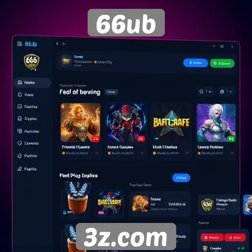 Mudanças na interface de usuário do 66ub